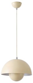 Luster na lanku 1xE27/15W/230V krémová