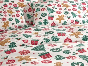 Bavlnené obliečky MERRY MOOD biele Rozmer obliečky: 70 x 90 cm | 140 x 200 cm