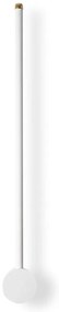 Biele LED nástenné svietidlo ø 7 cm Sword – Opviq lights