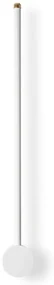 Biele LED nástenné svietidlo ø 7 cm Sword – Opviq lights