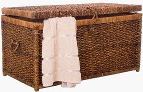 Truhla na bielizeň LEA, vodný hyacint, šírka 84 cm, hnedá