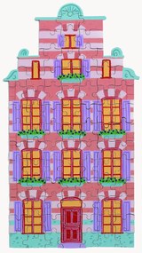 Ručne vyrobené puzzle House Wave
