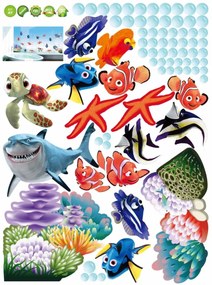 Veselá Stena Samolepka na stenu na stenu Nemo, Dory a priatelia
