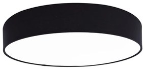 Čierne LED stropné svietidlo ø 60 cm – SULION
