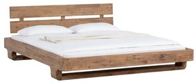 furniture-nabytek.cz - Masívna posteľ Madras z brúseného akácie, prírodná – 180x200 cm