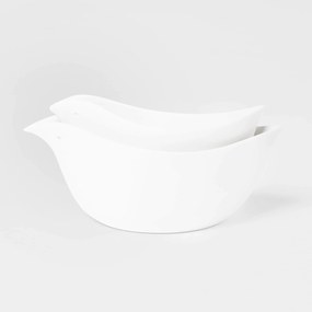 räder Porcelánová miska Early Bird – sada 2 ks
