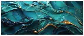 Obraz - Abstraktné textúry (120x50 cm)