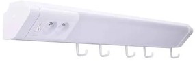 Solight LED kuchynské svietidlo, 2x zásuvka, vypínač, 10W, 4100K, 51cm