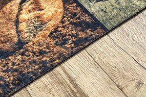 Protišmykový koberec / behúň ANDRE 50090 hnedý