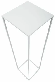 STOJAN NA KVETINÁČ SIMPLE 130X24X24 CM BIELA