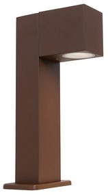 Inteligentná vonkajšia stojaca lampa hrdzavohnedá 30 cm IP44 vrátane Wifi GU10 - Baleno