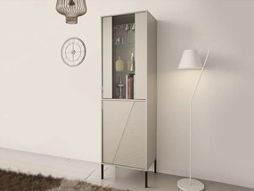 Vitrína 55 Miretiz 05, Farba: biela