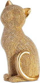 DEKORAČNÁ SOŠKA ELDO 7X6X15 CM ZLATÁ