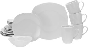 XXXLutz KOMBINOVANÝ SERVIS Square 16-dielne Creatable - Online Only bytové doplnky - 007768129201