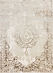 Dywany Łuszczów, Kusový koberec Allure 1961 cream/gold, 240x330, žltá, kancelária