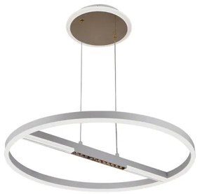 LED Stmievateľný luster na lanku LED/75W/230V 3000-6500K + diaľkové ovládanie