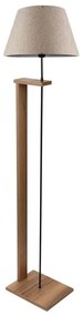 Stojacia lampa AYD 1xE27/40W/230V béžová/hnedá