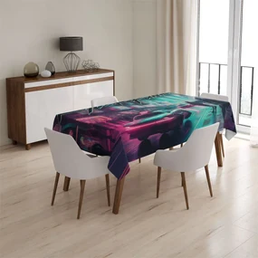 Sablio Obrus Cyberpunk 2077 Mesto - 90x90 cm