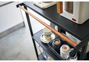 Matne čierny oceľový regál 60x90x46,5 cm Tower – YAMAZAKI