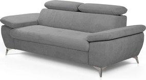 Trojsedák Gisele, stredne šedá látka