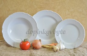 Thun tanierová súprava Constance biela 18-dielná