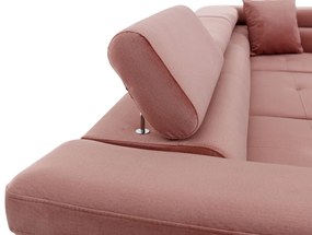 Rohová rozkladacia sedačka MONIS, 275x90x202, sawana 14/soft 17, ľavý roh