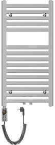 Mexen Hades, elektrické vykurovacie teleso 800 x 400 mm, 300 W, chrómová, W104-0800-400-2300-01