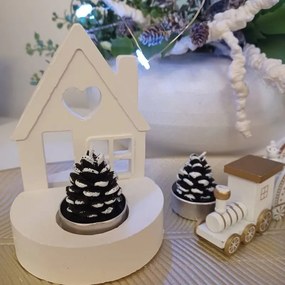 DECOLED Sviečky, 3,5 x 5 cm, 4 kusy