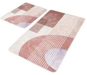 Zamatové kúpeľňové predložky v súprave 2 ks 60x100 cm – Mila Home