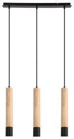 Rabalux 72133 - Luster na lanku BRAULIA 3xGU10/50W/230V buk
