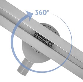 Rea Filo, odtokový žľab 70cm, oceľová, KPL-G6801
