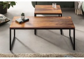 Konferenčný stôl 41069 100x40cm 2-set Drevo Palisander  - Komfort-nábytok