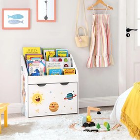 Polička na hračky SONGMICS GKR41WT​​​​​​​