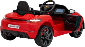 Ramiz Detské autíčko Porsche Spyder RS 718 MP4, červené