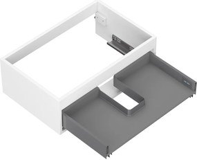 Mexen Box-A, závesná skrinka 70 cm, 1 zásuvka, biela matná, 91AX0-0700-235-1-01