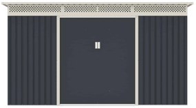 Záhradný domček G21 GRAH 915 - 340 x 269 cm, antracitový