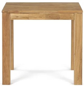 Autronic BONTEC Jedálenský stôl 80x80cm, masív, prírodný, DS-H080 DUB Farba: Prírodné