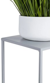 STOJAN NA KVETINÁČ SIMPLE 70X24X24 CM SIVÁ