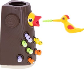 KIK Magnetická hra KIK: Nakŕm ďatľa a chytaj červíky