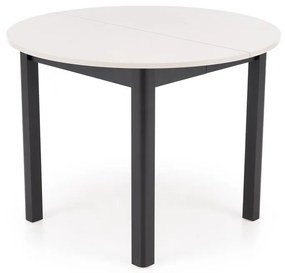 Rozkladací jedálenský stôl Ringo 102/142 cm kašmírový/čierny