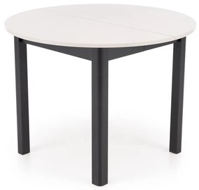 Rozkladací jedálenský stôl Ringo 102/142 cm kašmírový/čierny