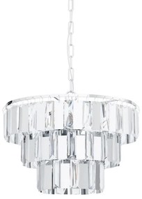 Eglo 99095 - Luster na reťazi ERSEKA 5xE14/40W/230V
