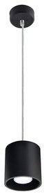 Luster na lanku ORBIS 1 1xGU10/40W/230V čierna