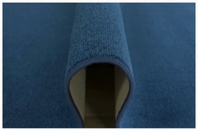 Metrážny koberec Spirit-twist 82 modrý