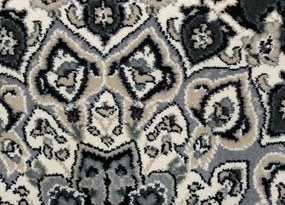 Koberce Breno Kusový koberec VENEZIA 7955A D.Grey, sivá, viacfarebná,200 x 290 cm