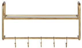 Hatstand vešiak mosadz