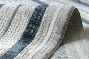 Koberec DUKE 51523 krém / modrý - Rám