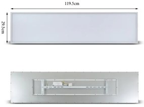 Brilagi - LED Stropné svietidlo SLIMFRAME LED/58W/230V 120x30 cm biela
