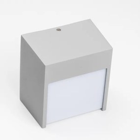 Brilagi - LED Vonkajšie nástenné svietidlo TERNI LED/12W/230V šedá IP44