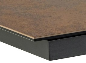 Actona Rozkladací jedálenský stôl Heaven 200/240 - hrdzavo hnedá / čierna
